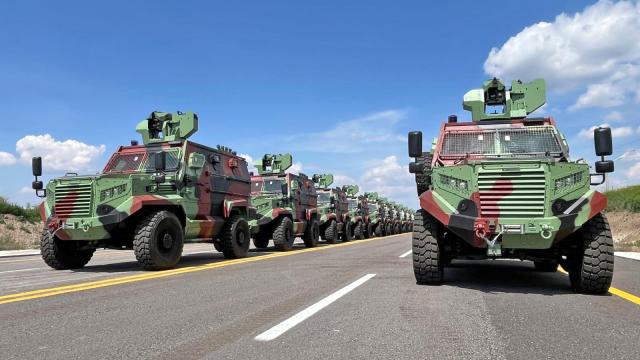 Katmerciler, yenilenen HIZIR zırhlı aracının ilk teslimatını gerçekleştirdi
