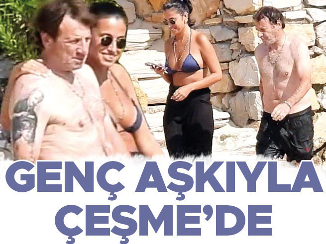 Kaya Çilingiroğlu ve Aslım Kan Çeşme'de Tatil Keyfi