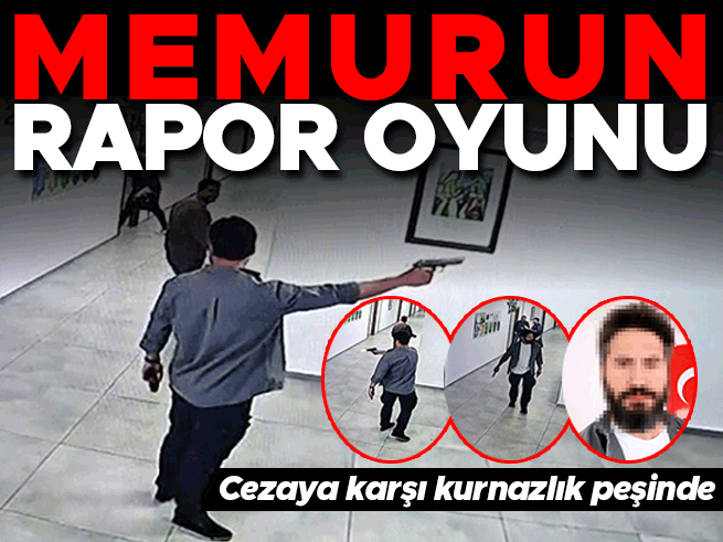 Kaymakamlıkta silahlı saldırganın cezası 'rapor' engeline takıldı