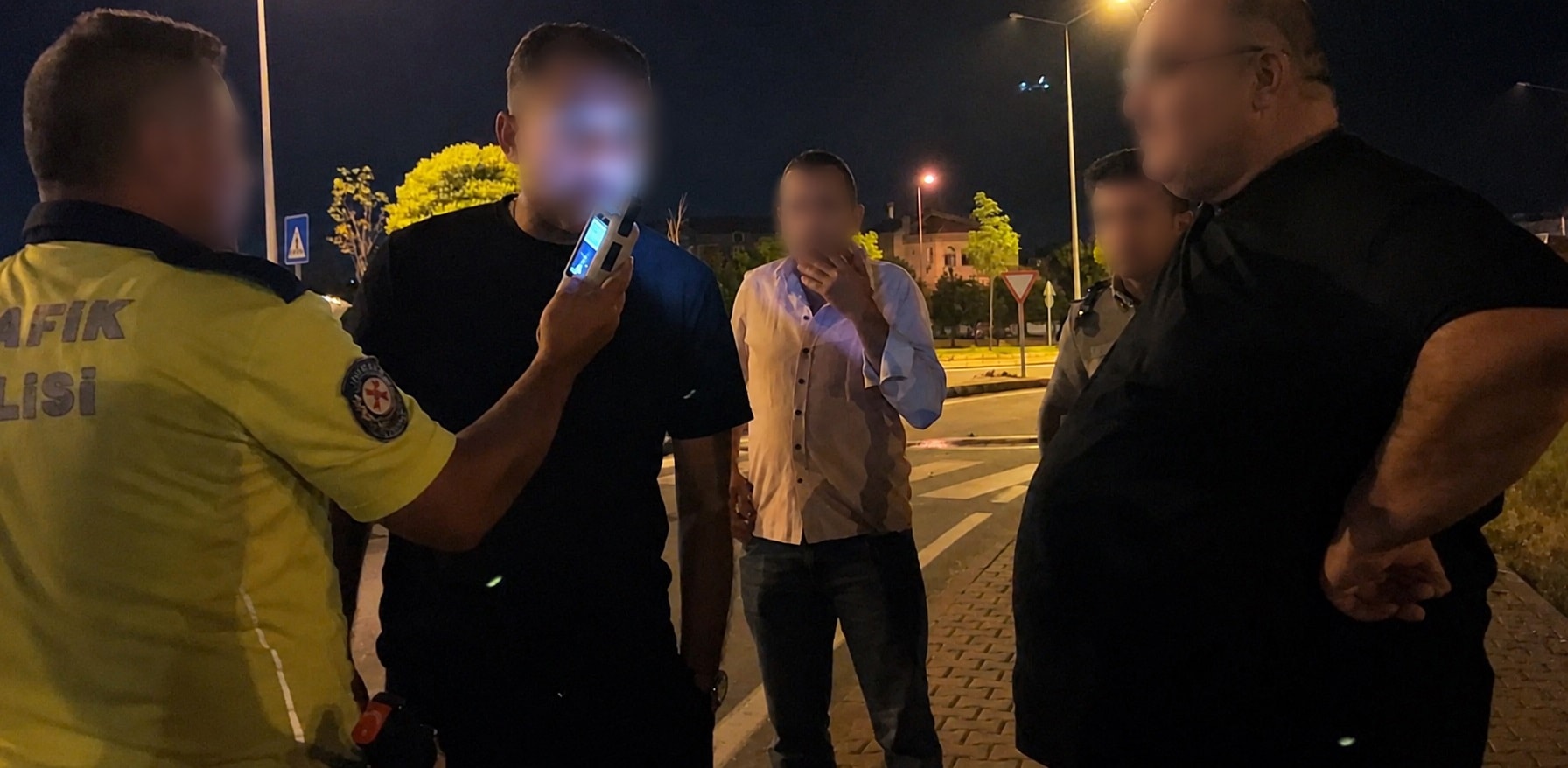 Kayseri'de kaza yapan sürücü suçu arkadaşına attı, kameraya yakalandı