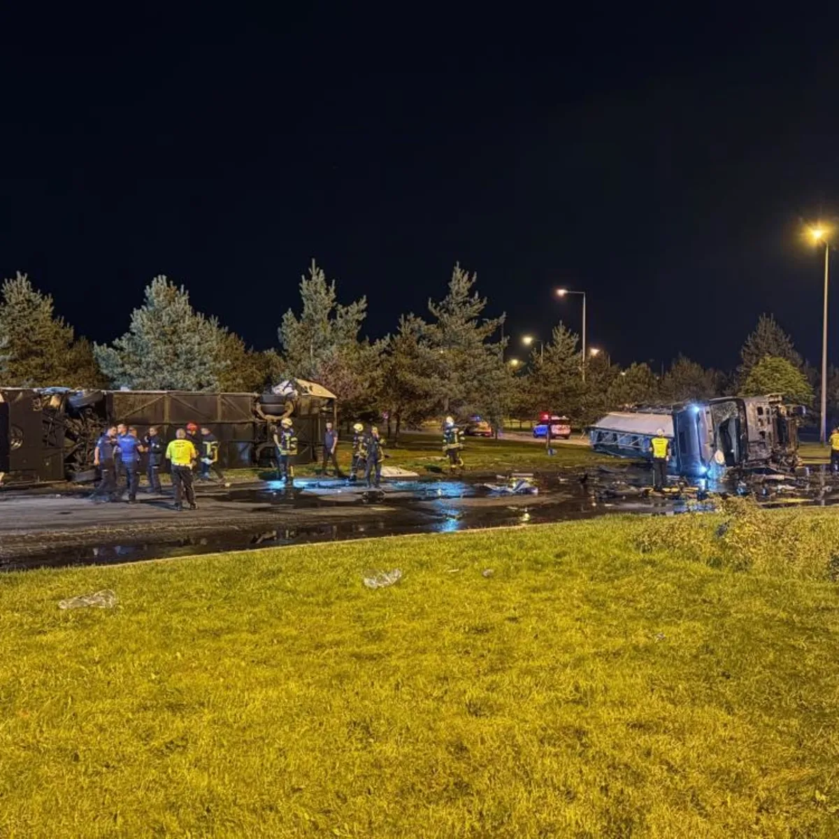 Kayseri'de Otobüs ve Yakıt Tankeri Çarpıştı: Yaralılar Var