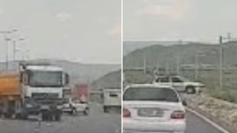 Kayseri'de Tır Korkusu Şarampole Yuvarladı: Sürücü Yaralı