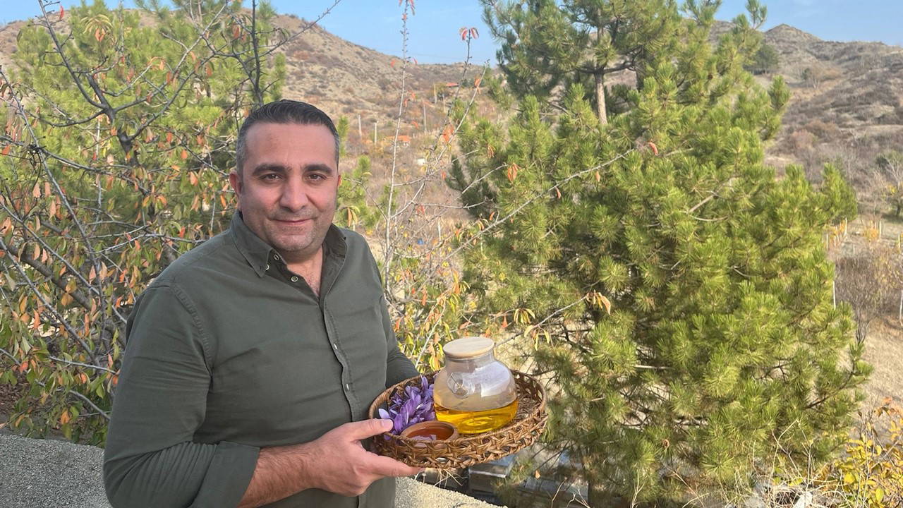 Kayseri'de Safran Üretimi Başladı: İlk Hasat Yapıldı