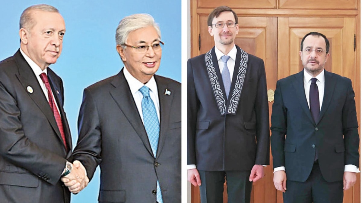 Kazakistan'dan Kıbrıs'ta tartışma yaratan adım: Tokayev Güney'de elçilik açtı