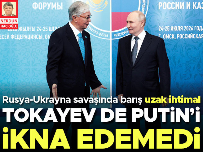 Kazakistan Lideri Putin'e Ateşkes Çağrısı Yaptı
