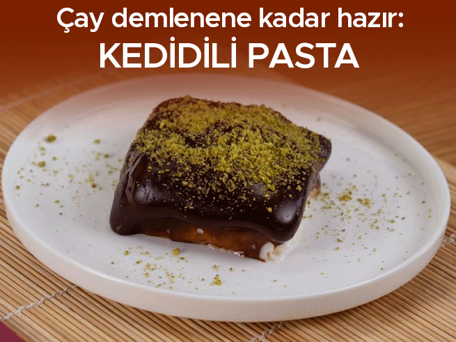 Çay Saatlerinin Yıldızı: Pratik ve Lezzetli Kedidili Pasta Tarifi