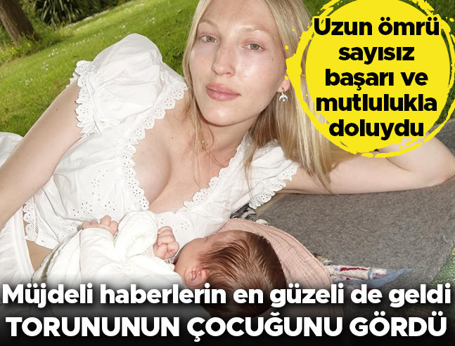 Keith Richards, 80 yaşında büyük dede oldu! Torununun çocuğunu kucağına aldı