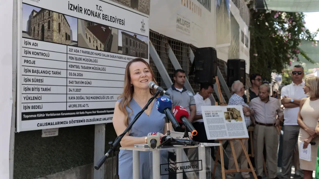 Kemeraltı'nda Tarihi Sabun Fabrikası Restorasyonu Başladı