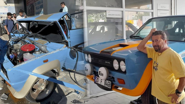 Kendi eliyle onardığı otomobilinin kazasında can verdi