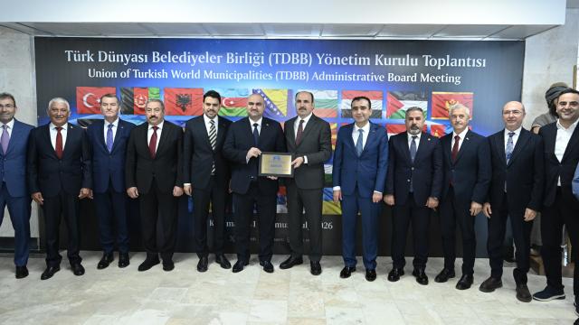 Kerkük Belediyesi Türk Dünyası Belediyeler Birliği'ne Resmi Üye Oldu