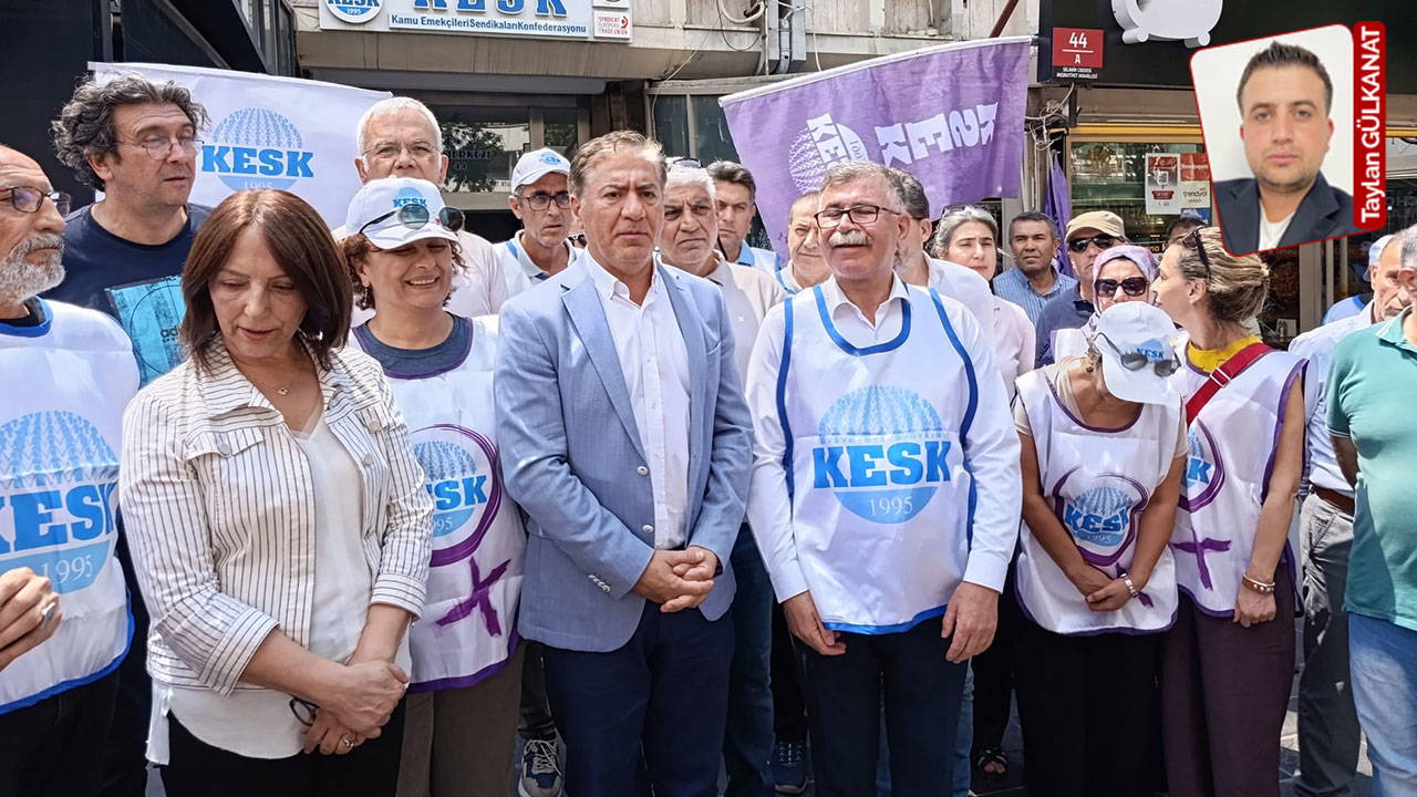 KESK, 24 saatlik adalet nöbetini sonlandırdı: Bu zalimlere boyun eğmeyeceğiz