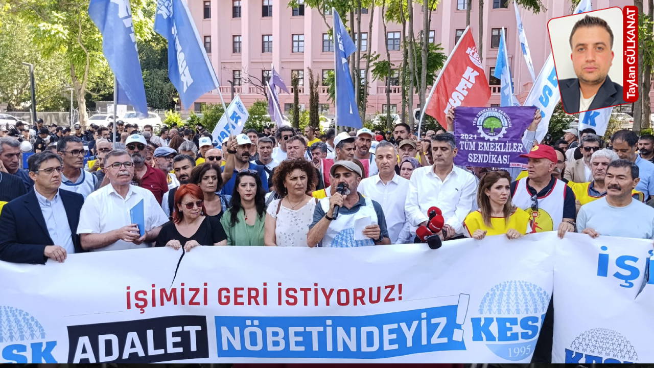 KESK'ten Ankara'da Adalet ve Ekonomik Durum Protestosu