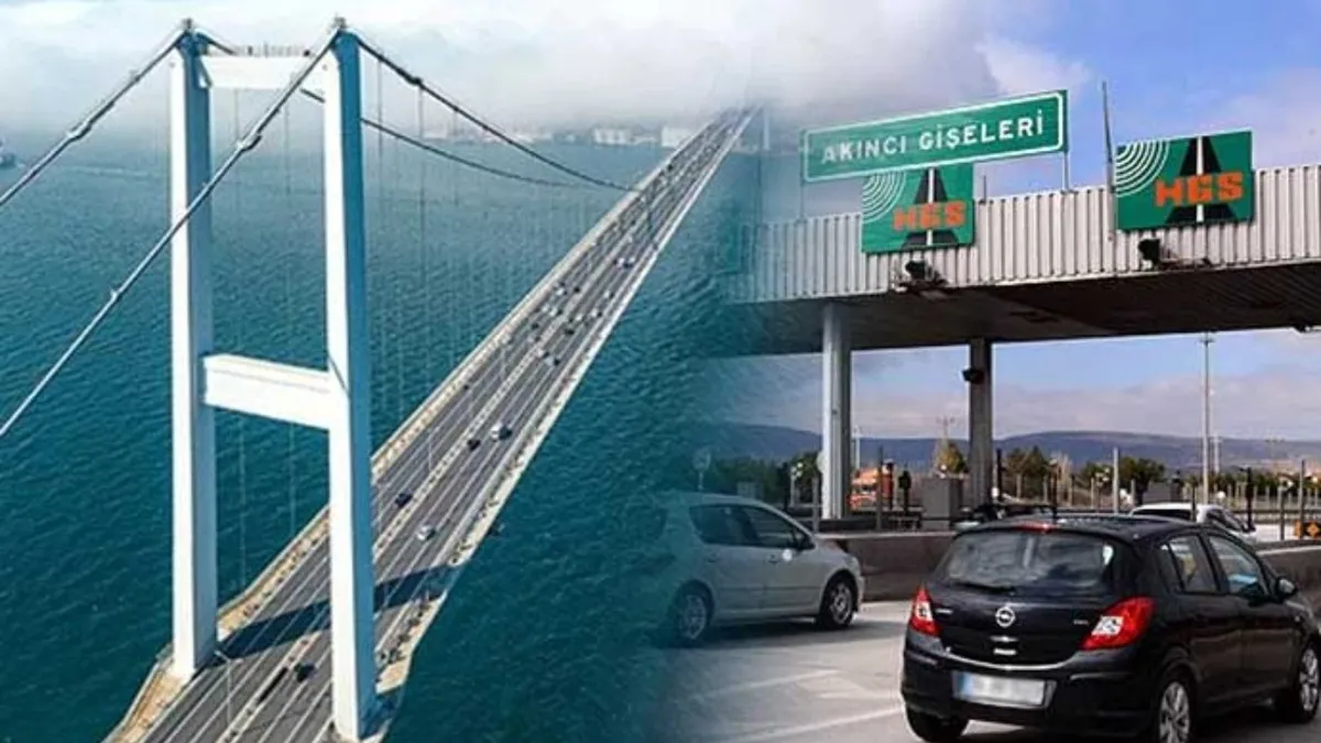 KGM yeni tarifeyi duyurdu: Köprü ve otoyol ücretlerine zam geldi