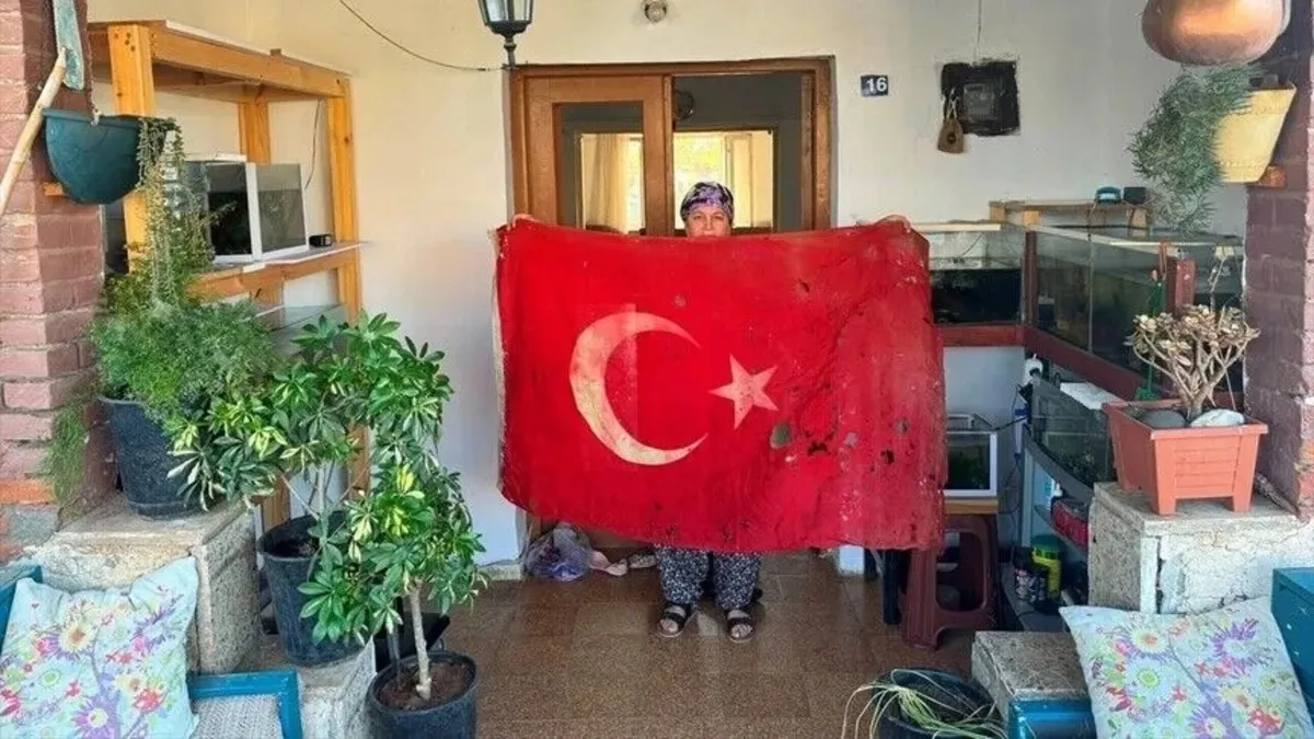 Kıbrıs Harekatı'nın Tarihi Bayrağı Restorasyona Alındı