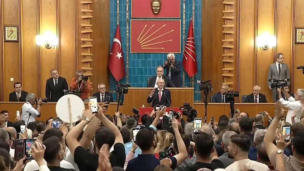 Kılıçdaroğlu 100 Gün Sonra Grup Toplantısında: 'Biz Çalıp Çırpmayı Bilmeyiz