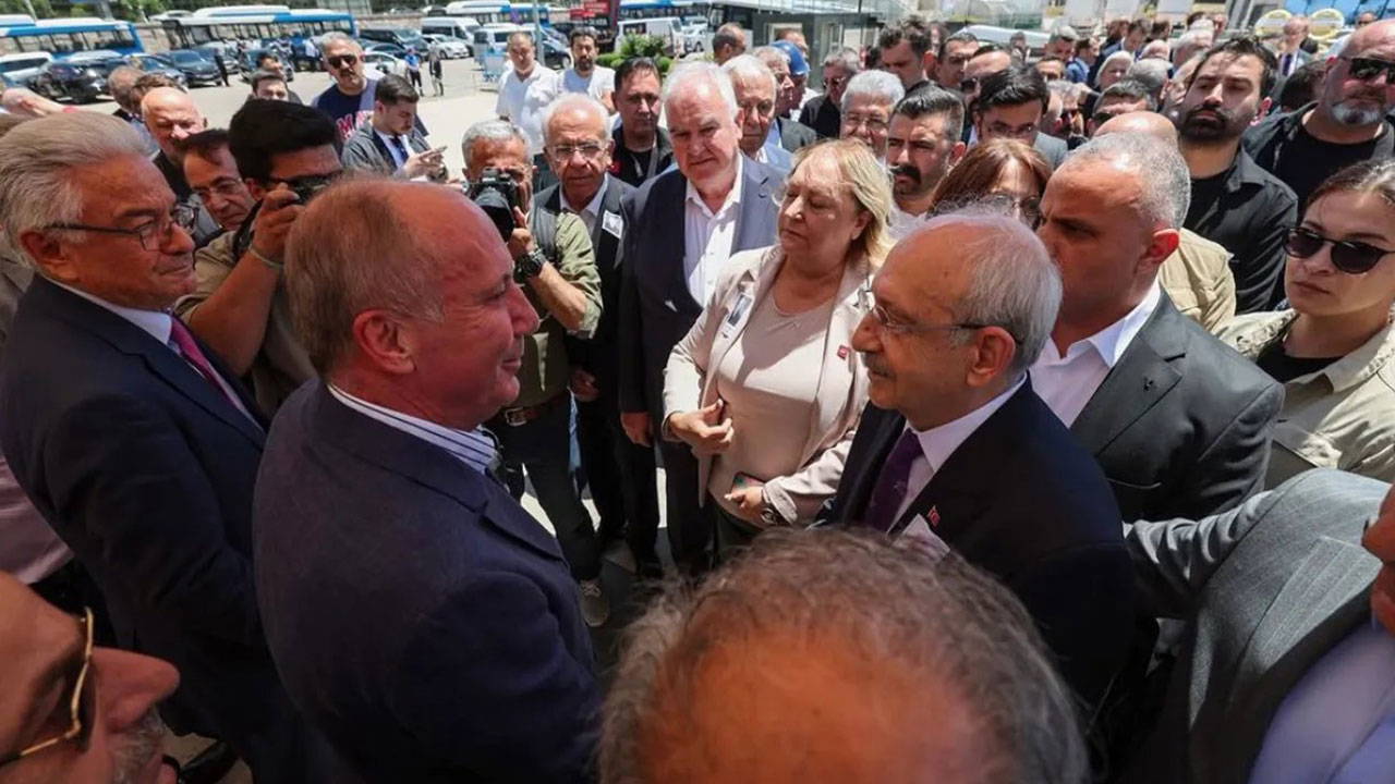 Kılıçdaroğlu ve İnce cenazede buluştu, Özgür Özel'in ismi söküldü