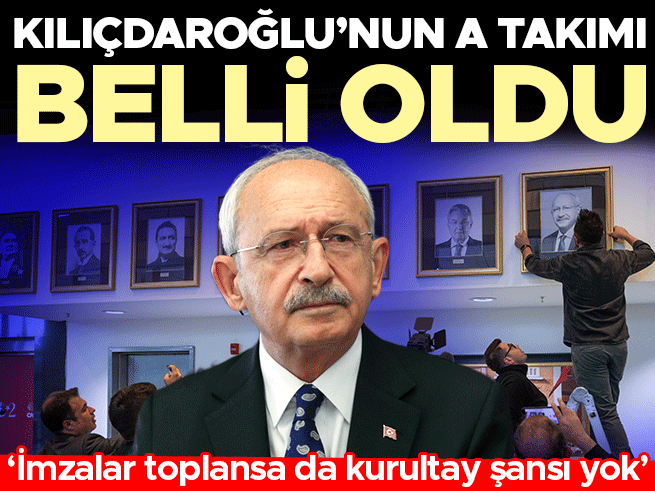 Kılıçdaroğlu'nun yeni MYK'sı belli oluyor: Parti sözcüsü Sarı açıklama yapacak