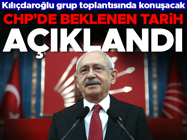 Kılıçdaroğlu Salı Günü Grup Toplantısında Konuşacak