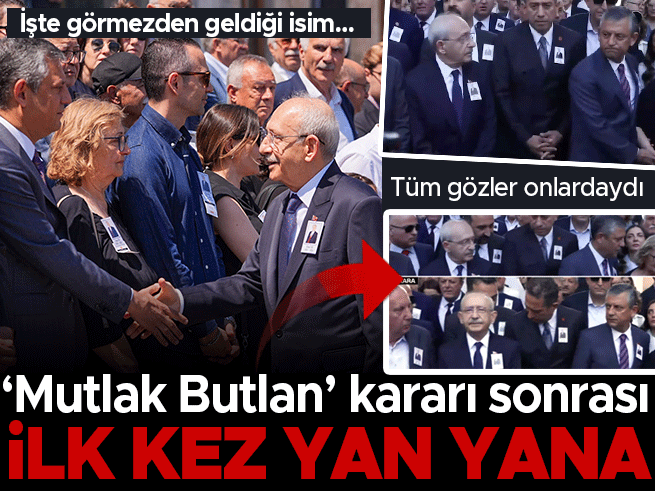 Kılıçdaroğlu ve Özel Meclis'te yan yana geldi