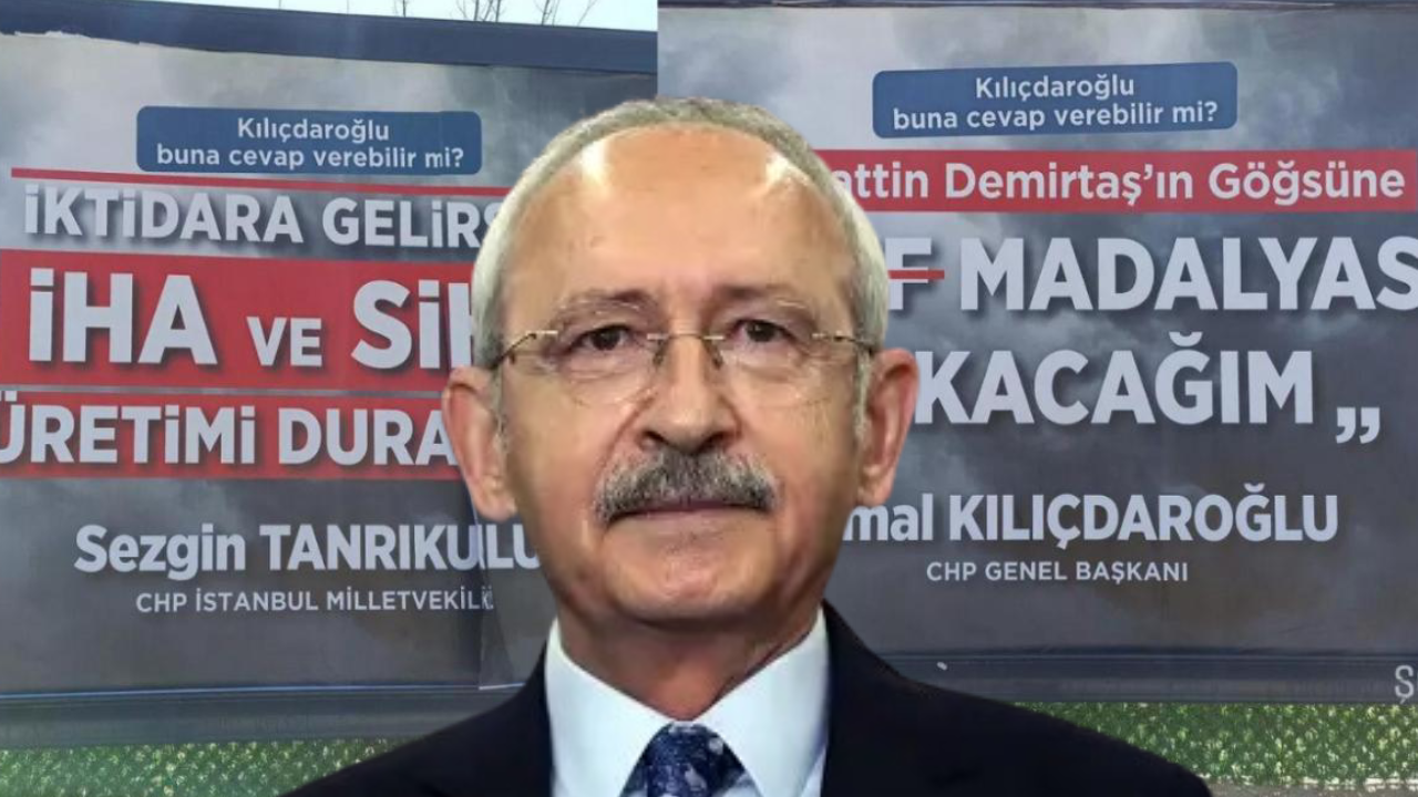 Kılıçdaroğlu'na Elazığ'da afişli hedef gösterme: CHP lideri ve Cumhur İttifakı aynı çizgide