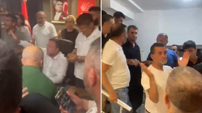 Kılıçdaroğlu'nun atadığı il başkanı CHP İzmir'de göreve başladı, gerginlik yaşandı