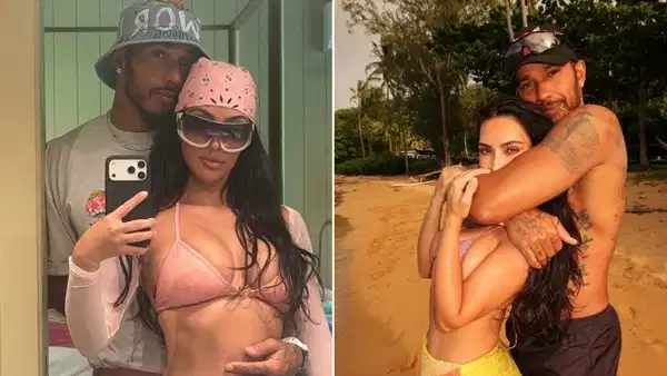 Kim Kardashian ve Lewis Hamilton'dan Hawaii Sürprizi