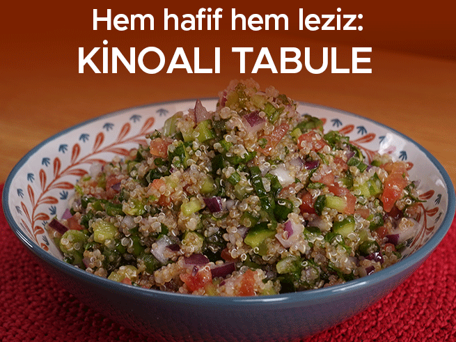 Sağlıklı Alternatif: Kinoalı Tabule Tarifiyle Hafif Lezzetler