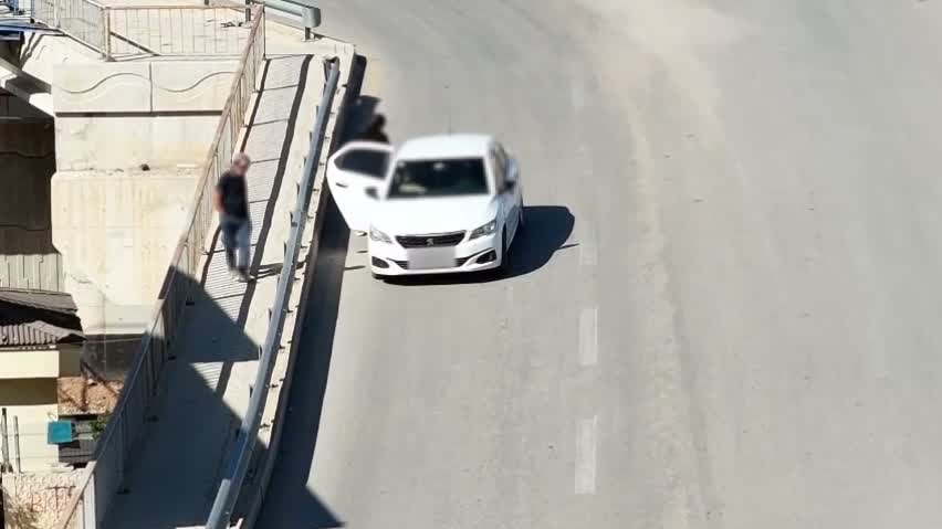 Kırıkkale'de Drone Denetiminden Kaçmaya Çalışan Sürücüye 240 TL Ceza