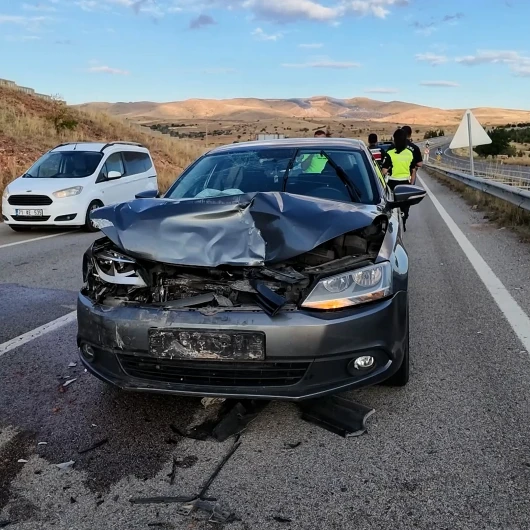 Kırıkkale'de zincirleme kaza: 4 yaralı
