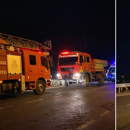 Kırklareli'nde Otluk Alandan Çıkan Yangın Ağaçlık Alana Sıçradı, Söndürüldü