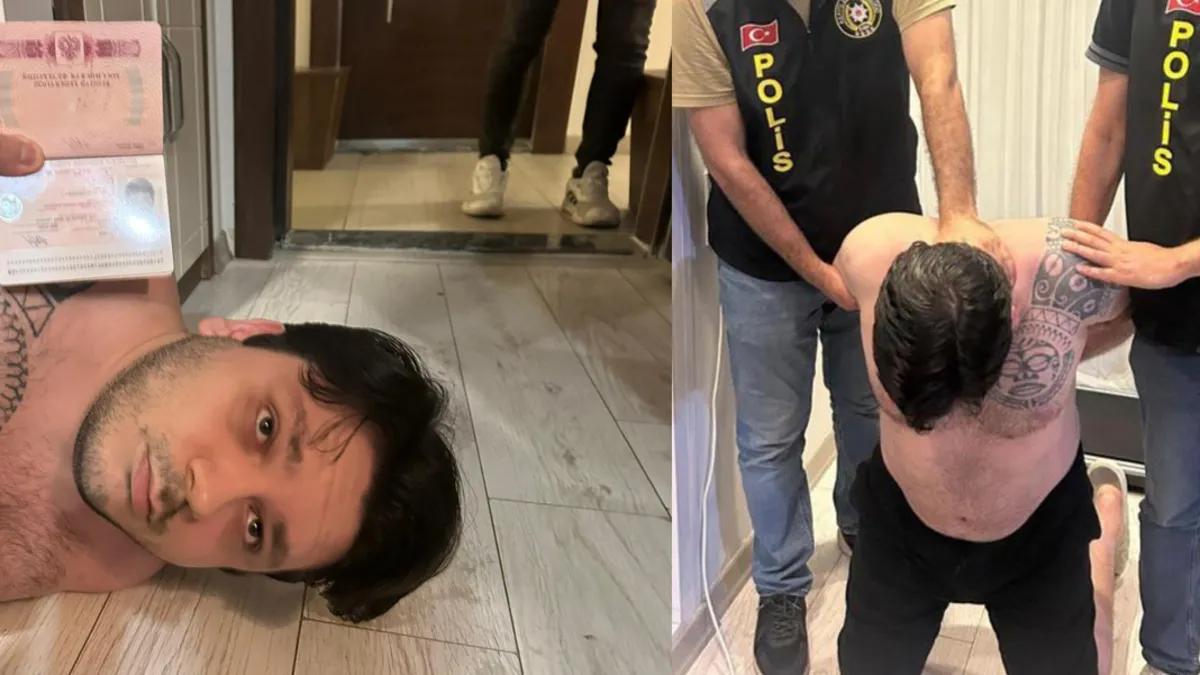 Kırmızı bültenle aranan Rus uyuşturucu baronu Mersin'de yakalandı