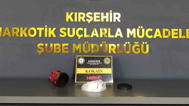 Kırşehir’de Polis Durdurdu: Şüphelide 189 Gram Uyuşturucu