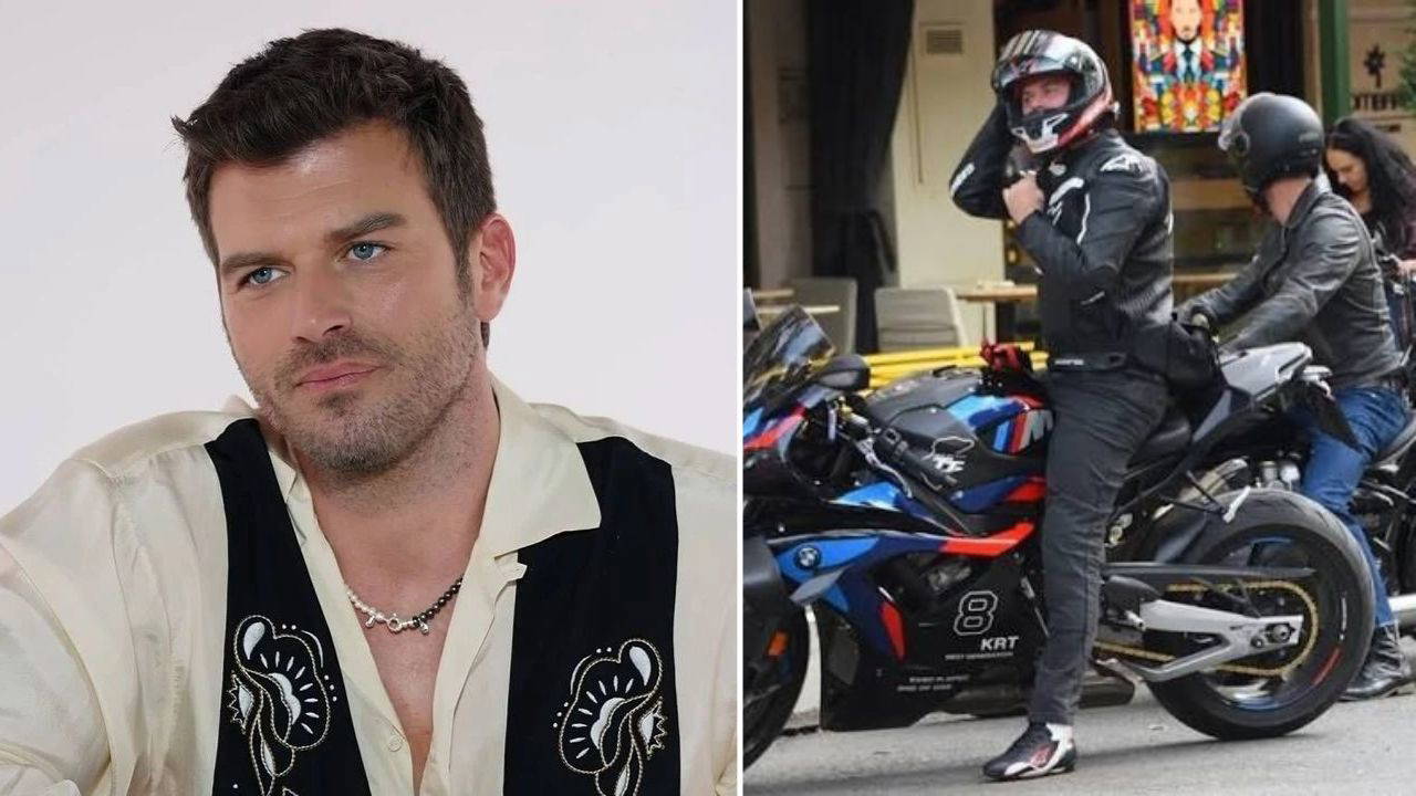 Kıvanç Tatlıtuğ'un 4 milyon TL'lik özel motosikleti Yeniköy'de
