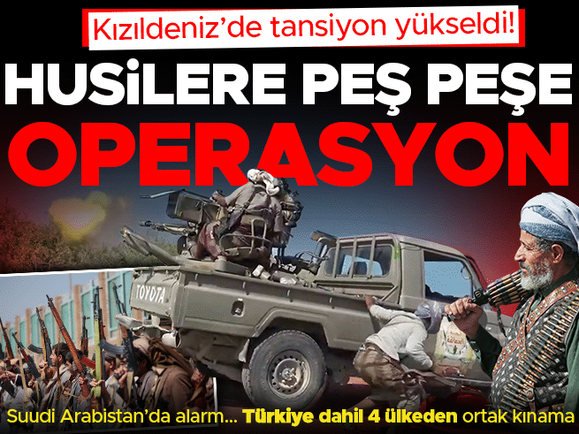Kızıldeniz'de Gerilim: Suudi Arabistan'da Husi Alarmı
