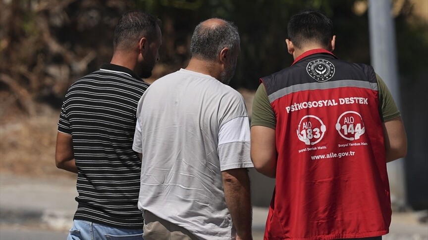 KKTC açıklarında batan gemide kaybolanların ailelerine psikososyal destek