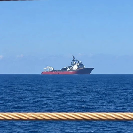 KKTC Başbakanı Üstel: Yeni gemi yarın çalışmalarına başlıyor