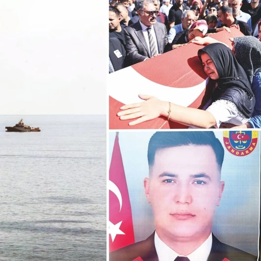 KKTC'de Filo Jet Enkazına Ulaşıldı, Şehit Jandarma Uzman Çavuş Fahri Ateş Mersin'de Toprağa Verildi