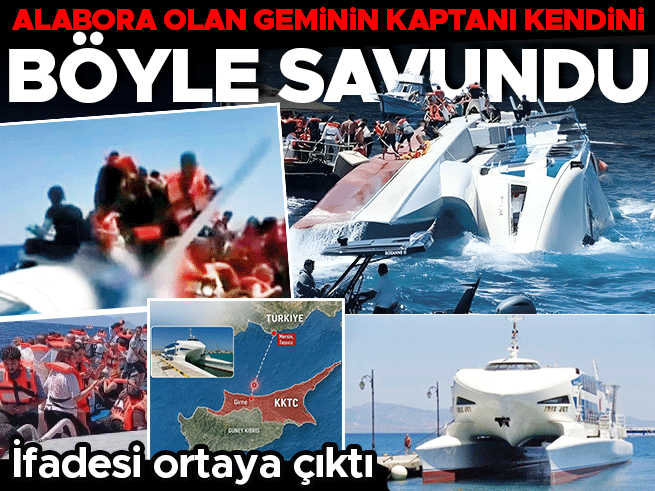 KKTC Girne'de Gemi Faciası: Kaptan ve 8 Kişi Mahkemede