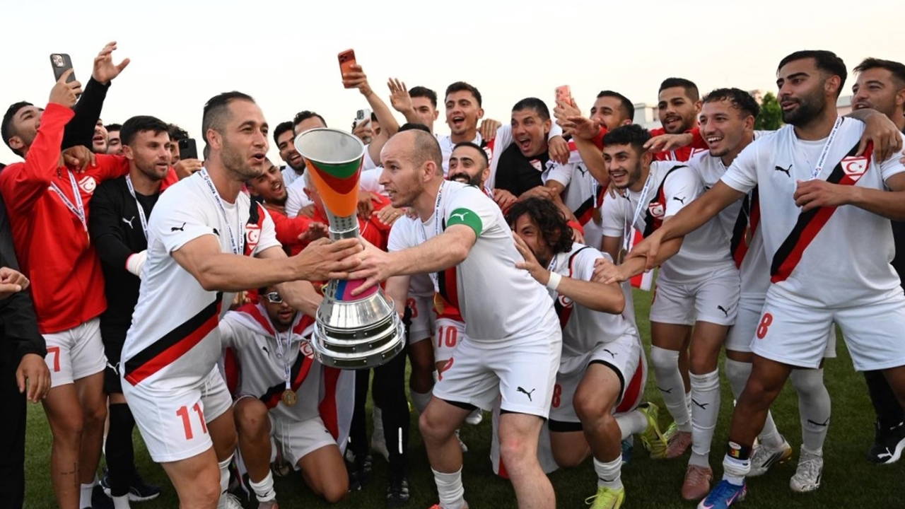 KKTC Milli Takımı CONIFA Avrupa Şampiyonu