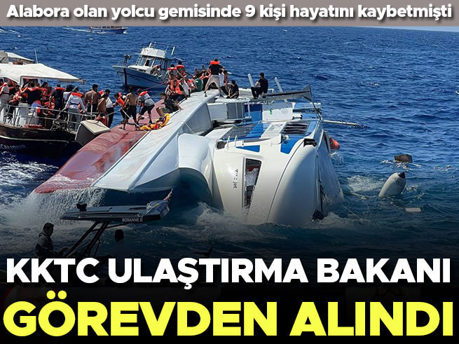 KKTC'de Ulaştırma Bakanı Arıklı görevden alındı