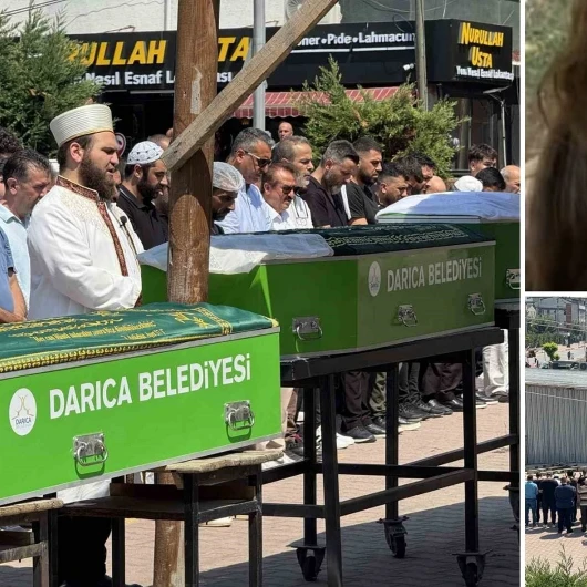 Kocaeli'de Ölü Bulunan 3 Kardeş Son Yolculuklarına Uğurlandı