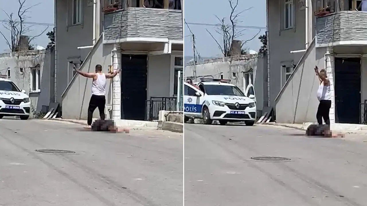 Kocaeli'nde eşini sokak ortasında bıçaklayarak öldüren zanlı: 'Namus meselesi' diye bağırdı