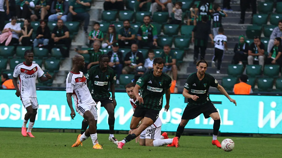 Kocaelispor, Gaziantep FK'yı 2-0 Mağlup Etti