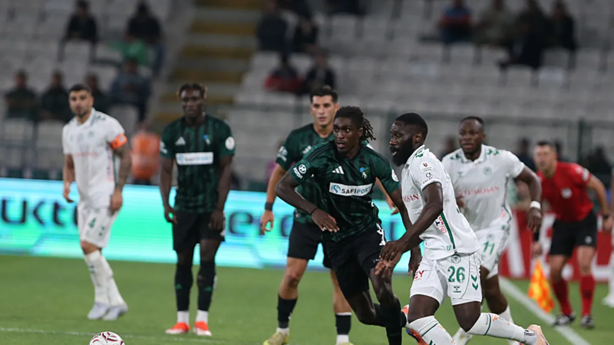 Kocaelispor Konya'da Tarihi Geri Dönüşle 2-1 Kazandı