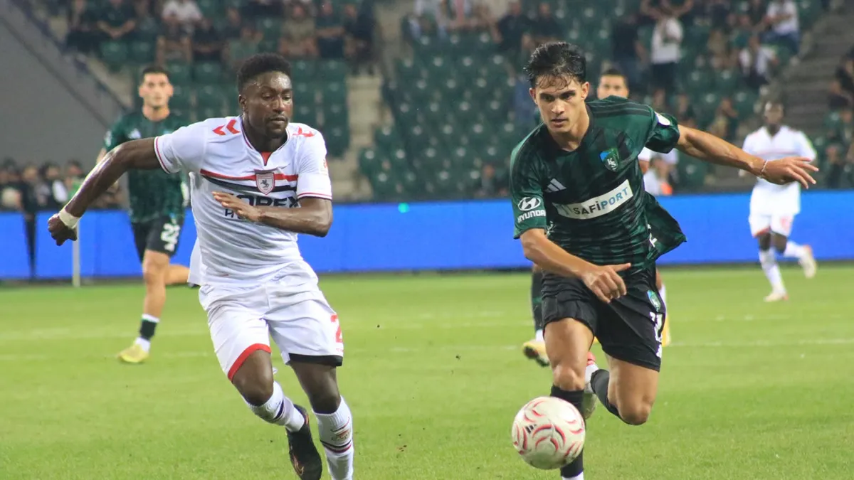 Kocaelispor Süper Lig'de Samsunspor'u 1-0 Yendi