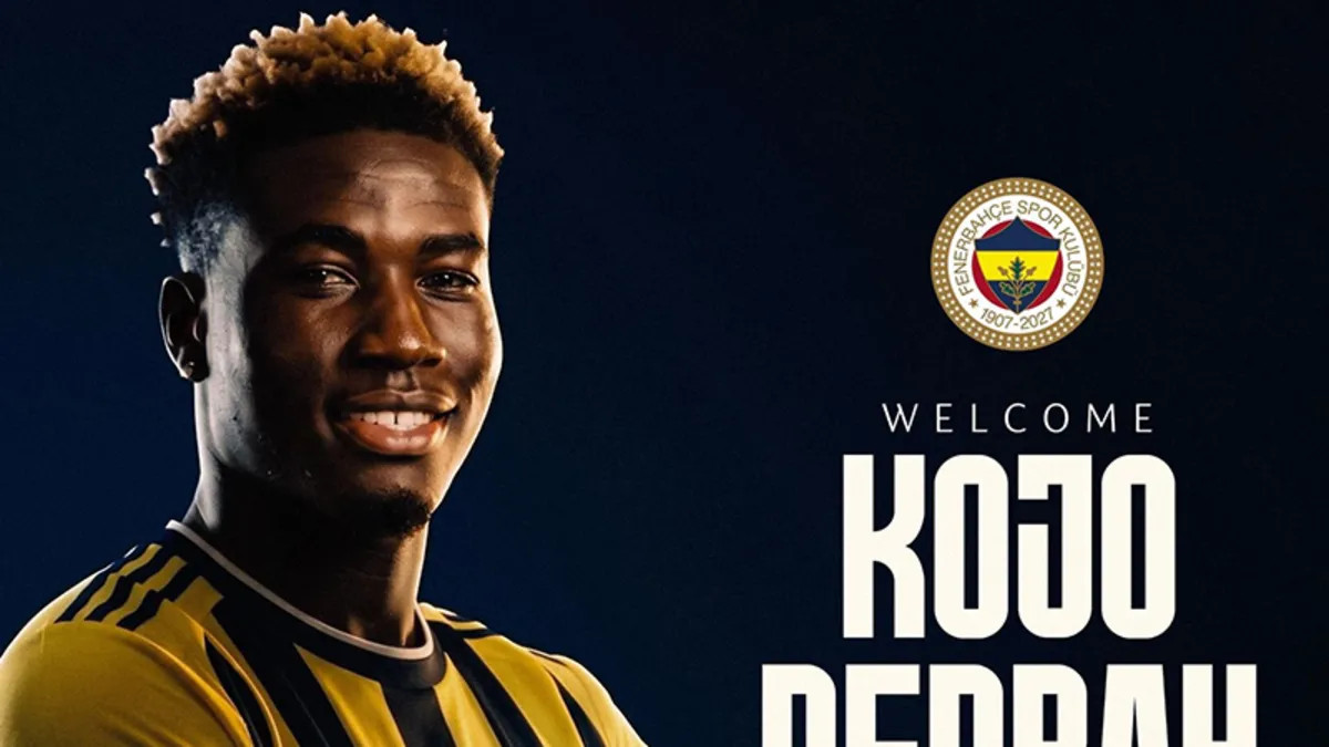 Kojo Peprah Oppong Fenerbahçe'de! Transfer Resmen Açıklandı