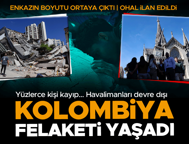 Kolombiya'yı 7.4 Büyüklüğünde Deprem Vurdu: Binalar Çöktü, Havalimanları Devre Dışı