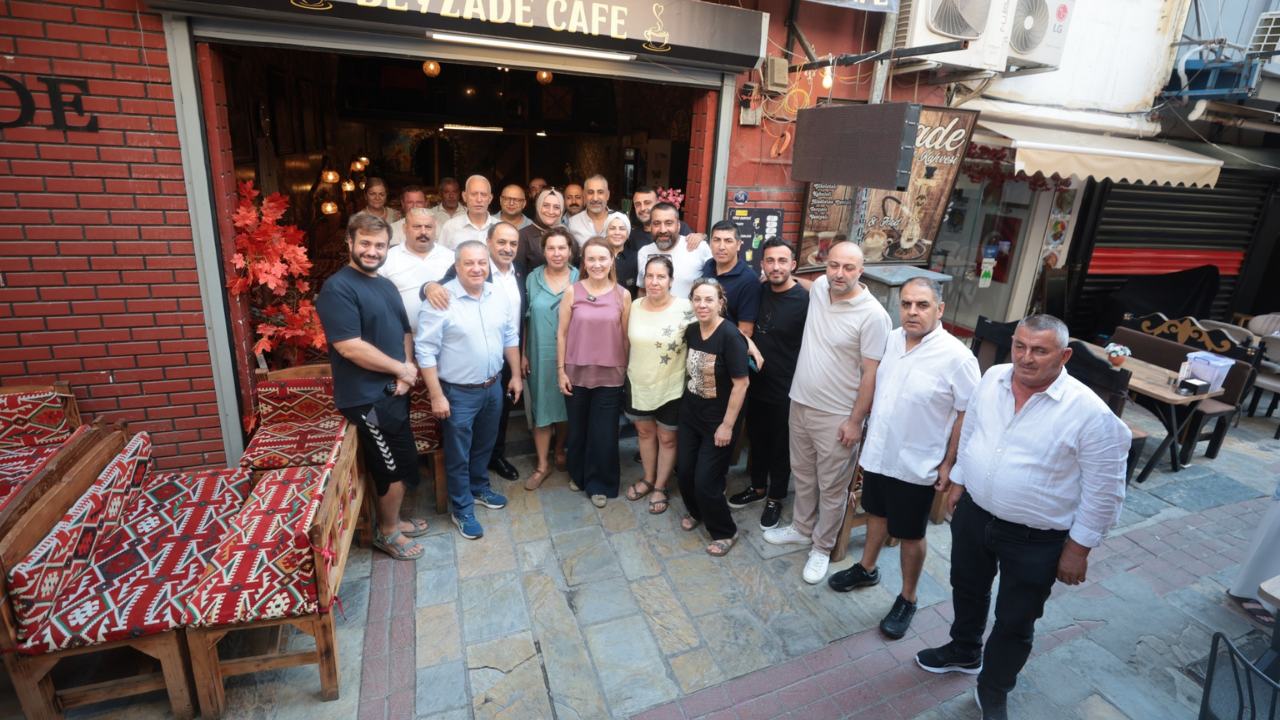 Konak Belediye Başkanı Mutlu, Kemeraltı Esnafıyla Buluştu
