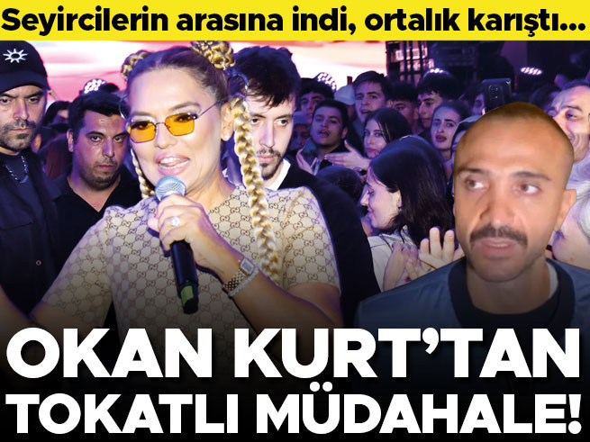 Konserde Tacize Okan Kurt Müdahalesi