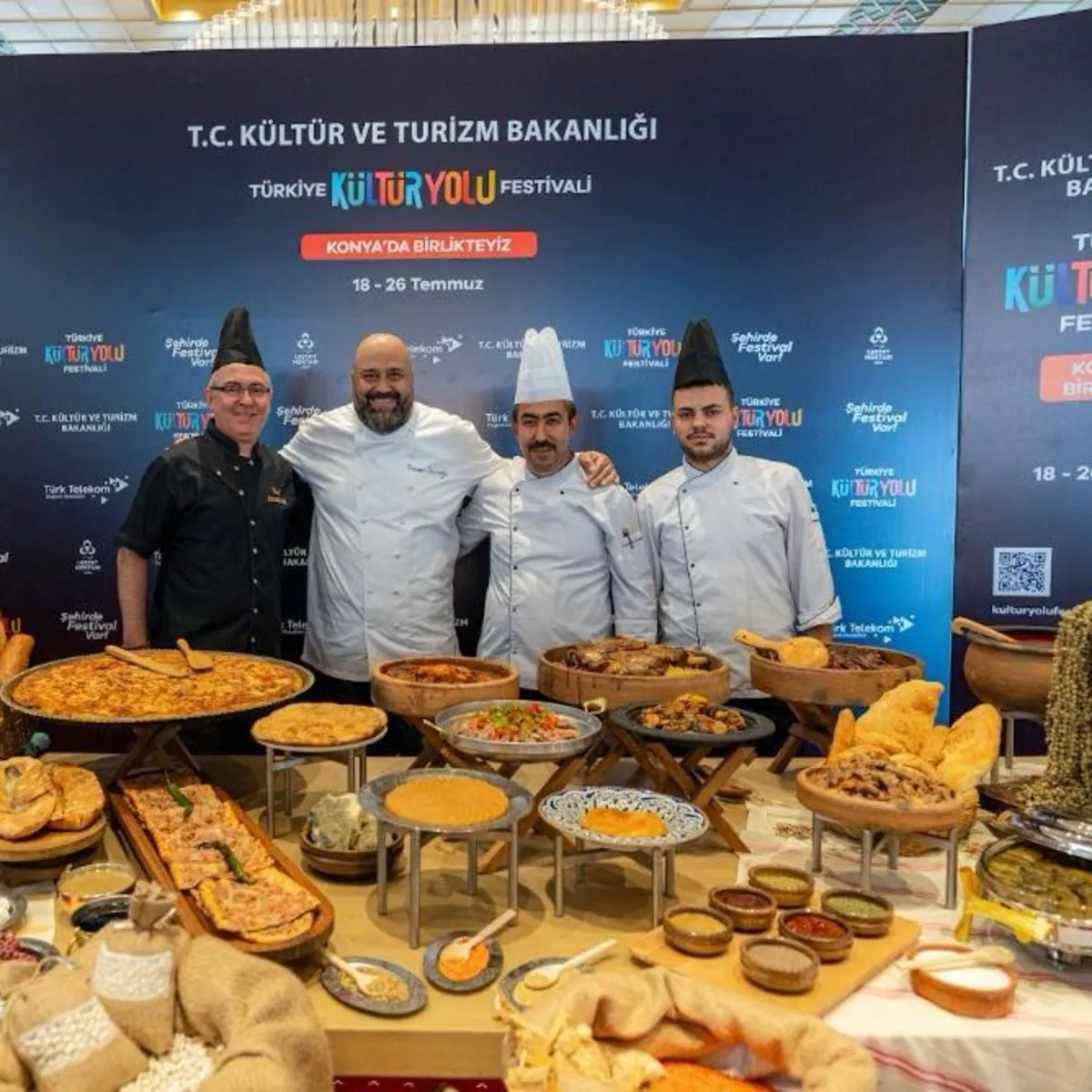 Konya, 53 lezzet noktasıyla Kültür Yolu Festivali'nde rekora imza attı